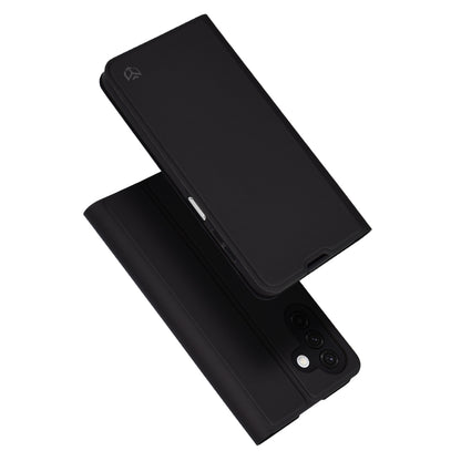 Hoes voor Samsung Galaxy A26 A266, Techsuit, Magskin Book, Zwart