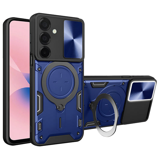 Hoes voor Samsung Galaxy A27 5G, Techsuit, CamGuard Pro, Blauw