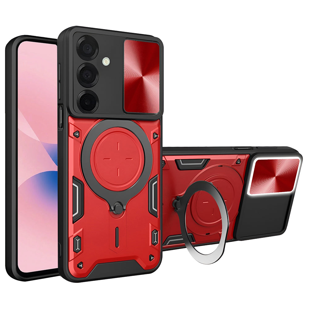 Hülle für Samsung Galaxy A27 5G, Techsuit, CamGuard Pro, Rot