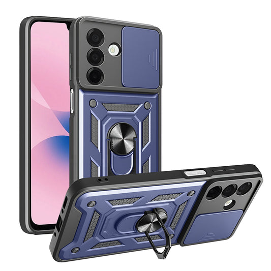 Hoes voor Samsung Galaxy A27 5G, Techsuit, CamShield, Blauw
