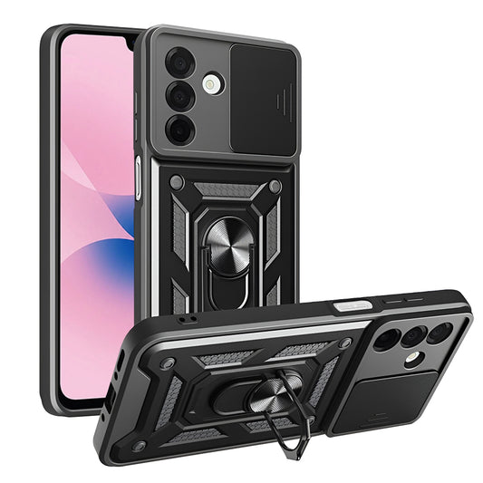 Hoes voor Samsung Galaxy A27 5G, Techsuit, CamShield, Zwart