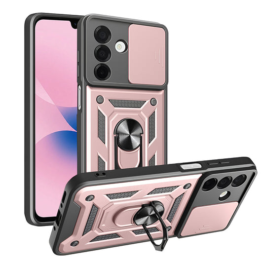 Hoes voor Samsung Galaxy A27 5G, Techsuit, CamShield, Roze Goud