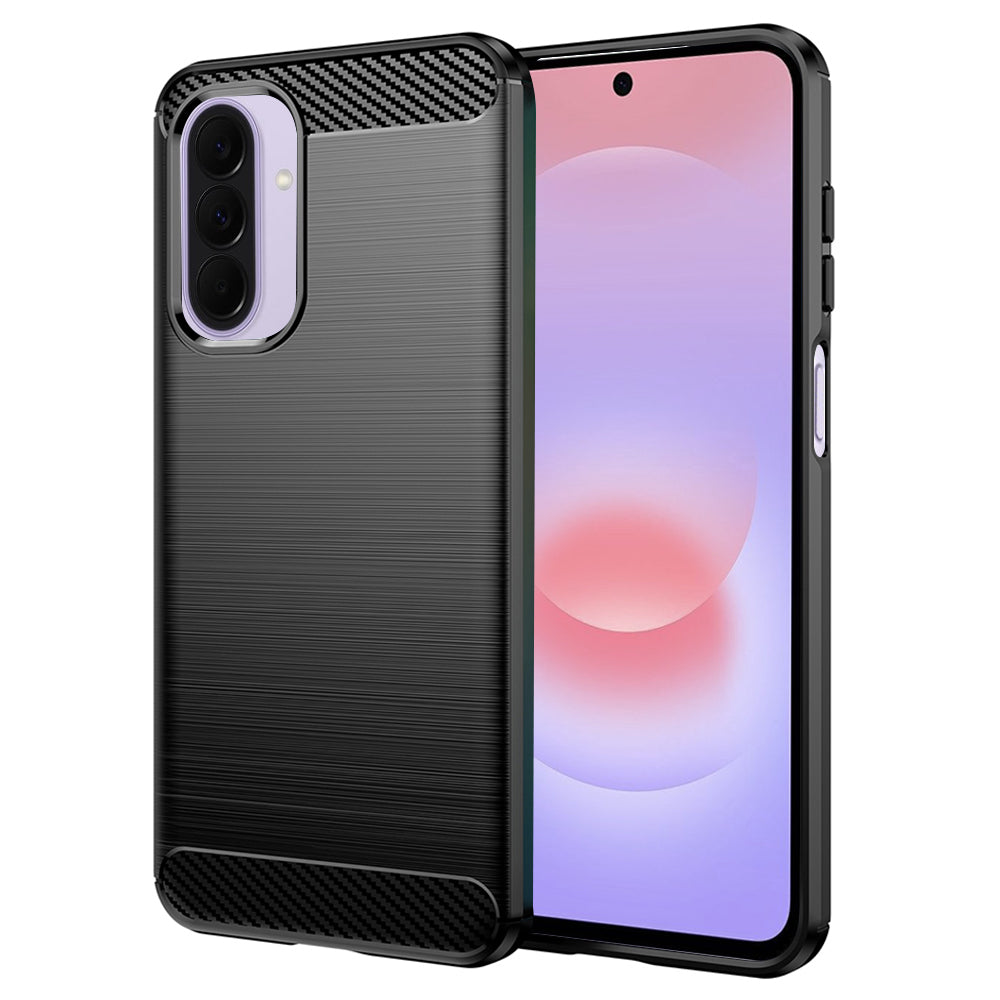 Hülle für Samsung Galaxy A27 5G, Techsuit, Carbon, Schwarz