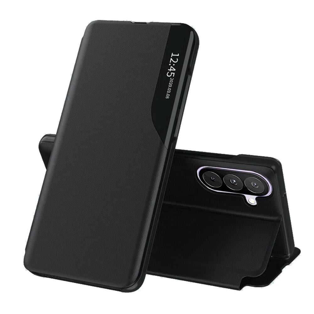 Hoes voor Samsung Galaxy A27 5G, Techsuit, eFold, Zwart