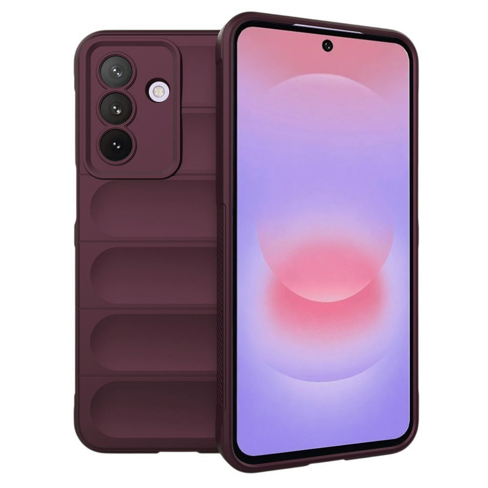 Hoesje voor Samsung Galaxy A27 5G, Techsuit, Magic Shield, Wijnrood