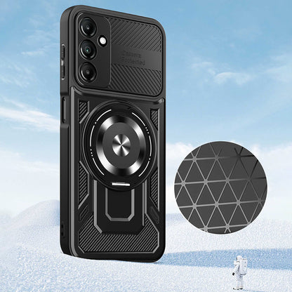 Hoes voor Samsung Galaxy A27 5G, Techsuit, RuggedCam, Grijs