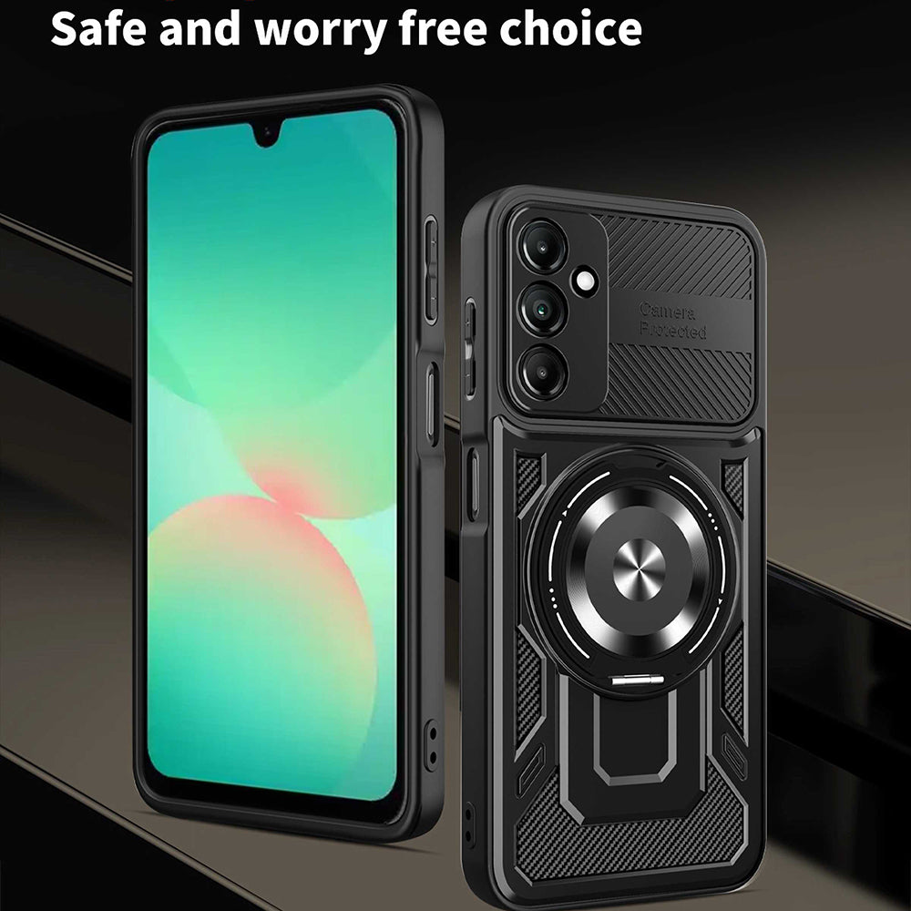 Hoes voor Samsung Galaxy A27 5G, Techsuit, RuggedCam, Paars
