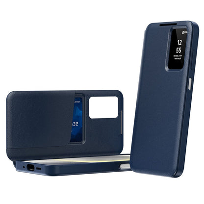 Coque pour Samsung Galaxy A27 5G, Techsuit, SmartView, Bleue