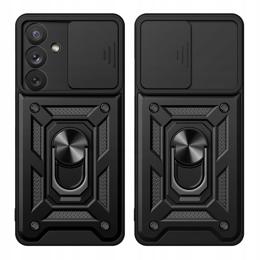 Coque pour Samsung Galaxy A34 A346, Techsuit, CamShield, Noire