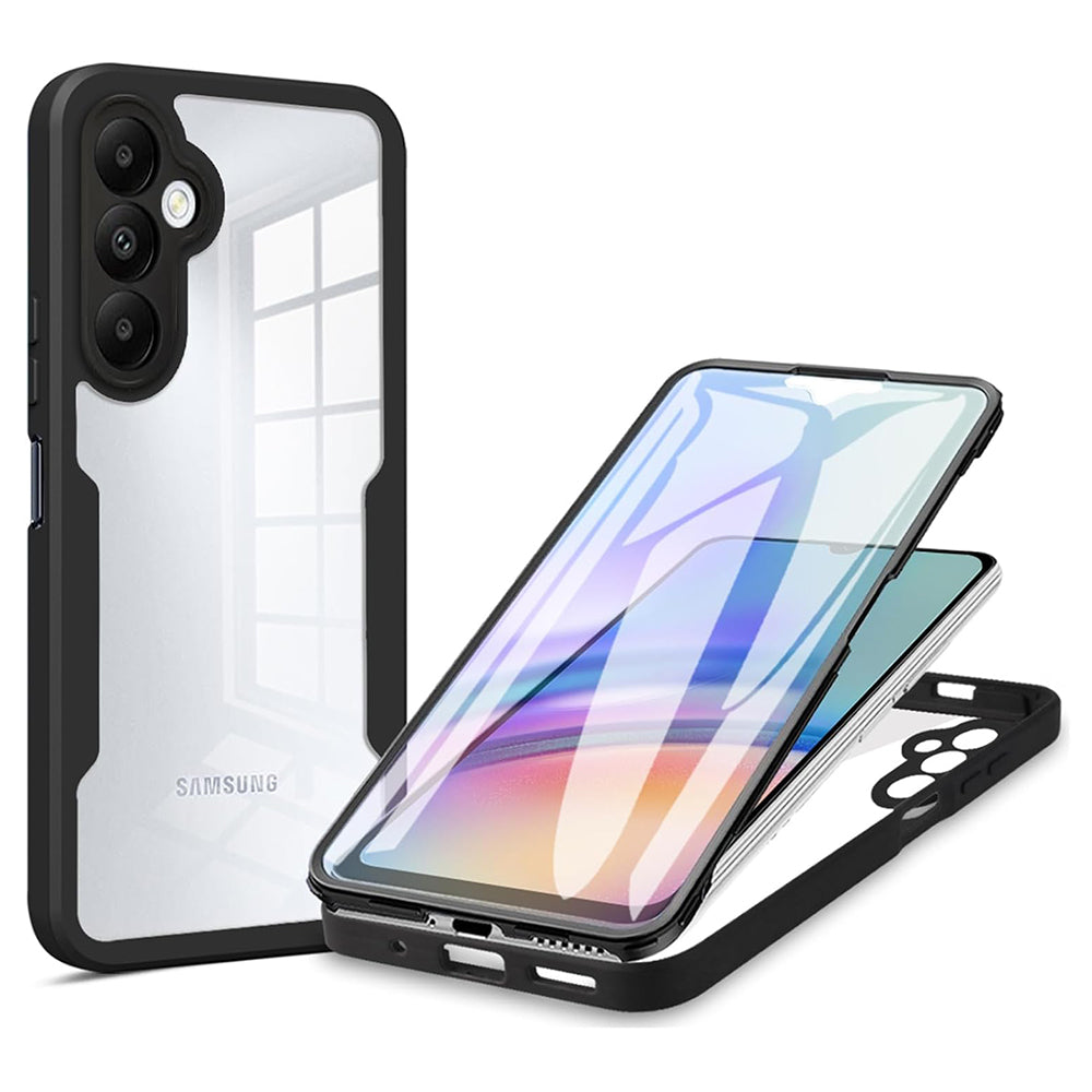 Case for Samsung Galaxy A34 A346, Techsuit, ColorVerse 360, Black