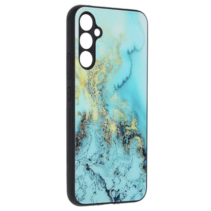 Hülle für Samsung Galaxy A34 A346, Techsuit, Glaze, Blau