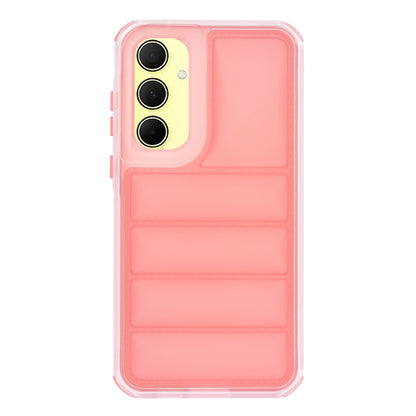 Coque pour Samsung Galaxy A35 5G A356, Techsuit, Wave Shield, Rouge