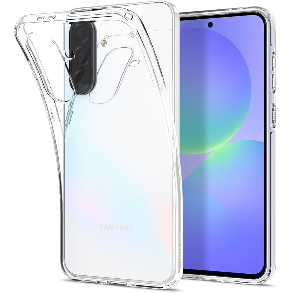Case for Samsung Galaxy A36 A366, Spigen, Liquid Crystal, Transparent ACS09167