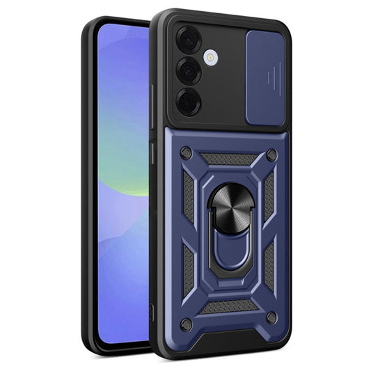 Hoes voor Samsung Galaxy A36 A366, Techsuit, CamShield, Blauw