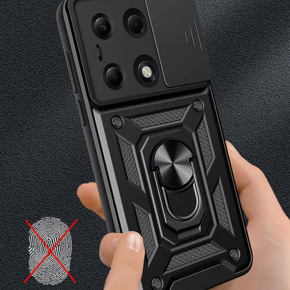 Coque pour Samsung Galaxy A36 A366, Techsuit, CamShield, Vert