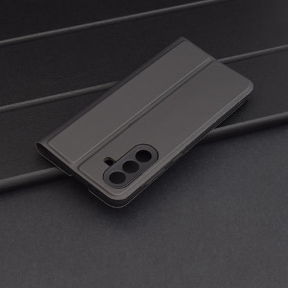 Coque pour Samsung Galaxy A36 A366, Techsuit, Magskin Book, Noire