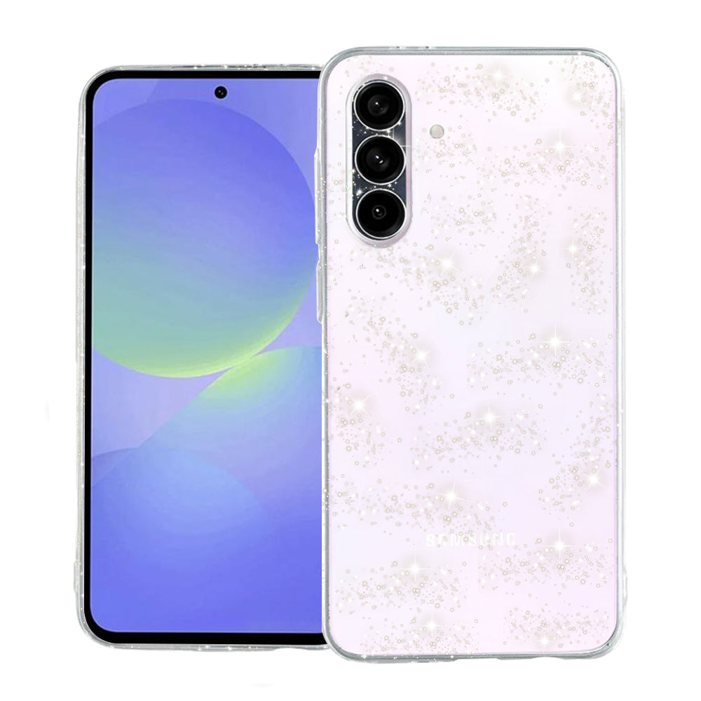 Coque pour Samsung Galaxy A36 A366, Techsuit, SparkleSkin, Transparente