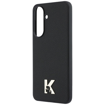 Coque pour Samsung Galaxy A37 5G, Karl Lagerfeld, Logo Tête Karl, Noire