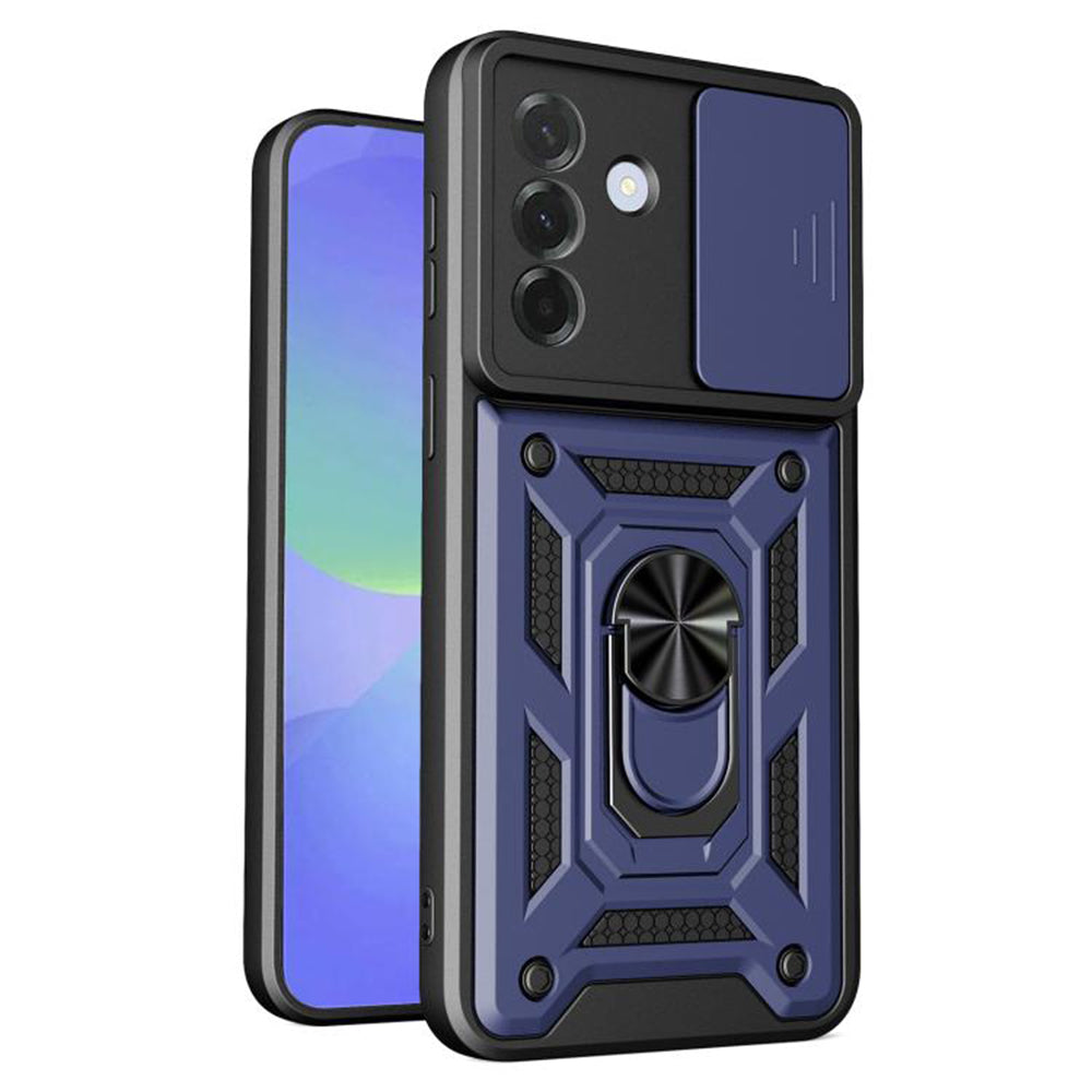 Étui pour Samsung Galaxy A37 5G, Techsuit, CamShield, Bleu