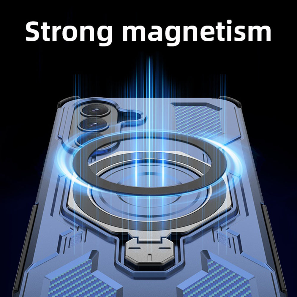 Étui pour Samsung Galaxy A37 5G, Techsuit, Carbon Shield Pro, Rose.