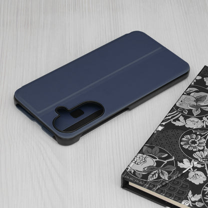 Case for Samsung Galaxy A37 5G, Techsuit, eFold, Dark Blue