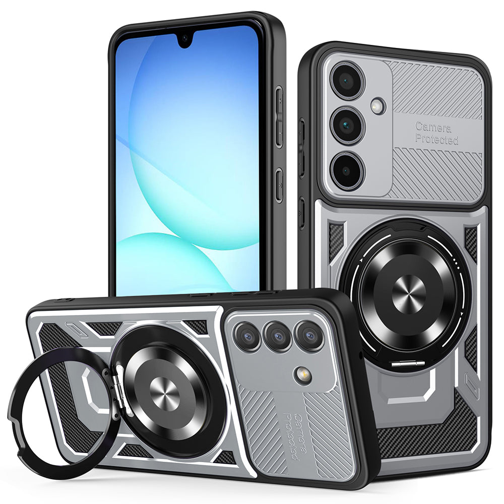 Hülle für Samsung Galaxy A37 5G, Techsuit, RuggedCam, Grau