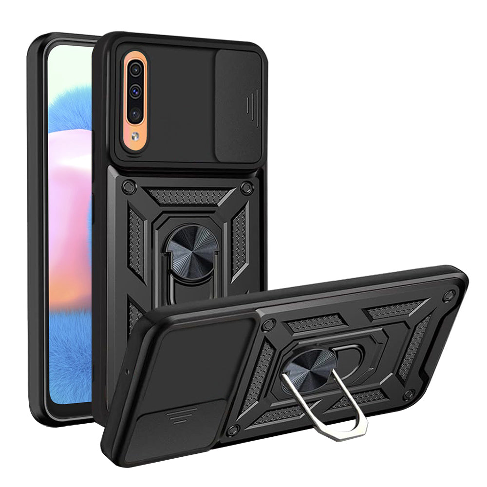 Hülle für Samsung Galaxy A50s A507 / A30s A307 / A50 A505, Techsuit, CamShield, Schwarz