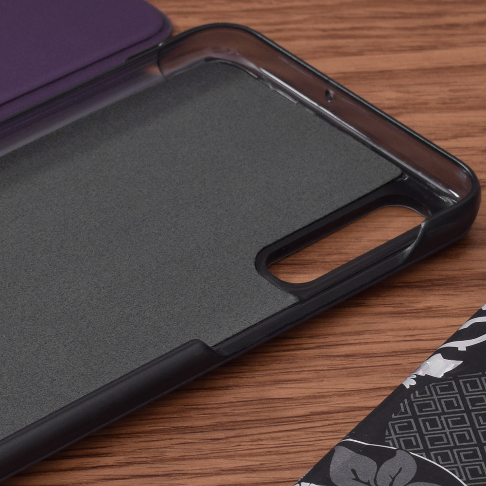 Coque pour Samsung Galaxy A50s A507 / A30s A307 / A50 A505, Techsuit, eFold, Violet