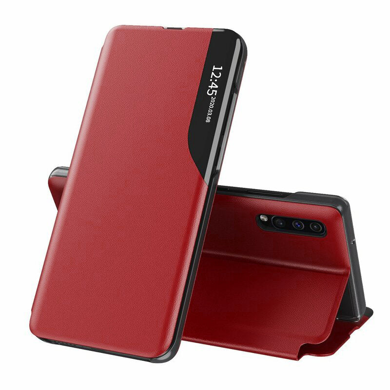 Hoes voor Samsung Galaxy A50s A507 / A30s A307 / A50 A505, Techsuit, eFold, Rood