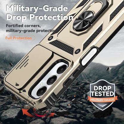 Coque pour Samsung Galaxy A52s 5G A528 / A52 5G A526 / A52 A525, Techsuit, CamShield, Dorée