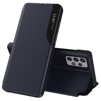 Hoes voor Samsung Galaxy A52s 5G A528 / A52 5G A526 / A52 A525, Techsuit, eFold, Donkerblauw