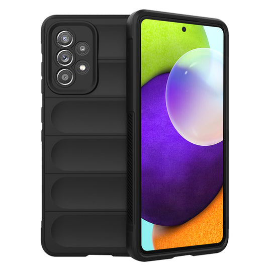 Coque pour Samsung Galaxy A52s 5G A528 / A52 5G A526 / A52 A525, Techsuit, Magic Shield, Noire