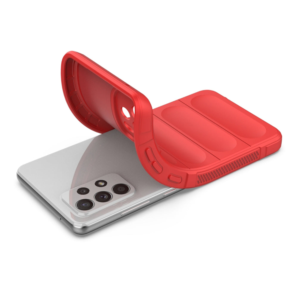 Hoesje voor Samsung Galaxy A52s 5G A528 / A52 5G A526 / A52 A525, Techsuit, Magic Shield, Zwart