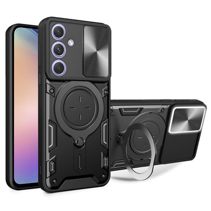 Coque pour Samsung Galaxy A54 A546, Techsuit, CamGuard Pro, Noire
