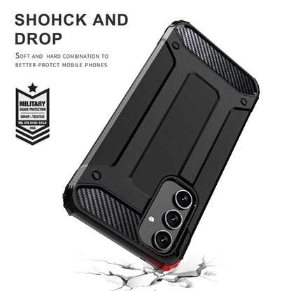 Coque pour Samsung Galaxy A54 A546, Techsuit, Hybrid Armor, Noire