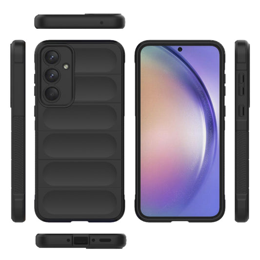 Coque pour Samsung Galaxy A54 A546, Techsuit, Magic Shield, Noire