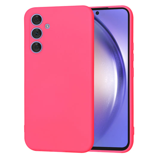 Hoes voor Samsung Galaxy A54 A546, Techsuit, SoftFlex, Donkerroze