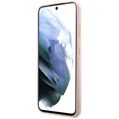 Étui pour Samsung Galaxy A55 5G A556, Guess, 4G Big Logo, Rose.