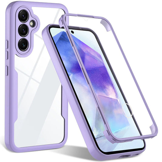 Hoesje voor Samsung Galaxy A55 5G A556, Techsuit, ColorVerse 360, Paars