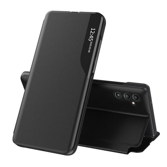 Hoes voor Samsung Galaxy A55 5G A556, Techsuit, eFold, Zwart