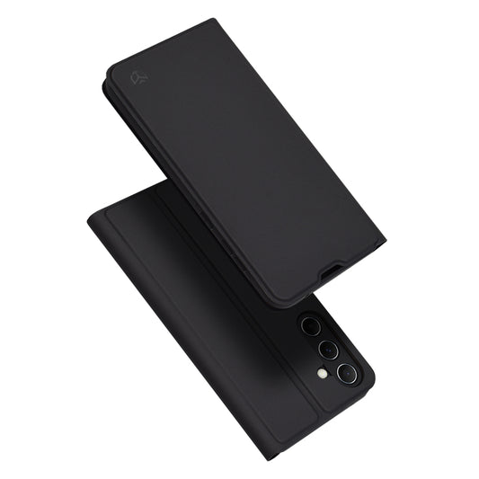Hoes voor Samsung Galaxy A55 5G A556, Techsuit, Magskin Book, Zwart