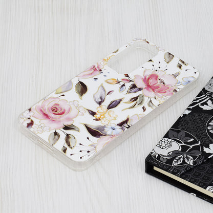 Hoes voor Samsung Galaxy A55 5G A556, Techsuit, Marble, Wit