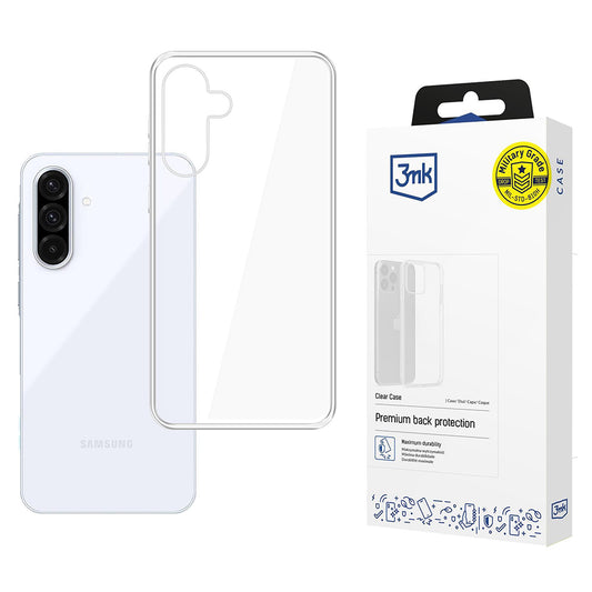 Hoesje voor Samsung Galaxy A56 A566 / A36 A366, 3MK, Clear, Transparant