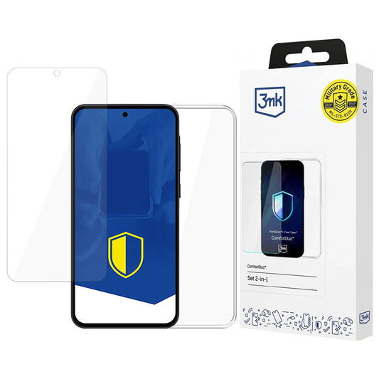 Hoesje voor Samsung Galaxy A56 A566 / A36 A366, 3MK, ComfortDuo, Transparant