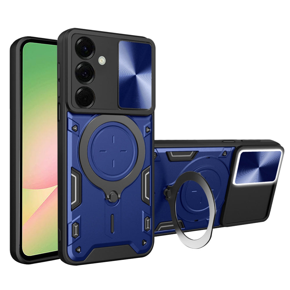 Hülle für Samsung Galaxy A56 A566, Techsuit, CamGuard Pro, Blau