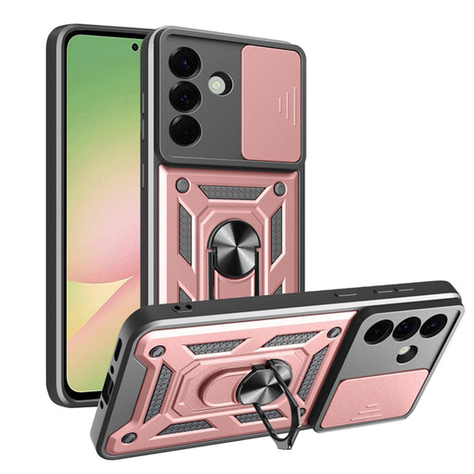 Hoes voor Samsung Galaxy A56 A566, Techsuit, CamShield, Roze