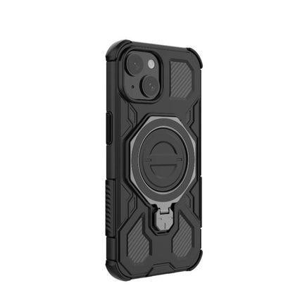 Hoesje voor Samsung Galaxy A56 A566, Techsuit, Carbon Shield Pro, Zwart