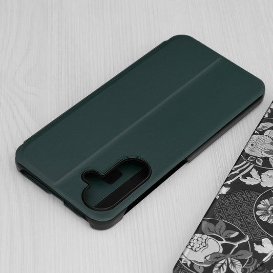 Coque pour Samsung Galaxy A56 A566, Techsuit, eFold, Vert