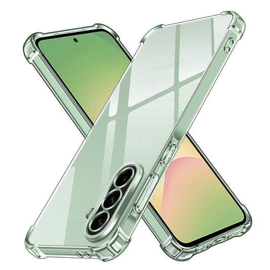 Hülle für Samsung Galaxy A56 A566, Techsuit, stoßfest klar, transparent