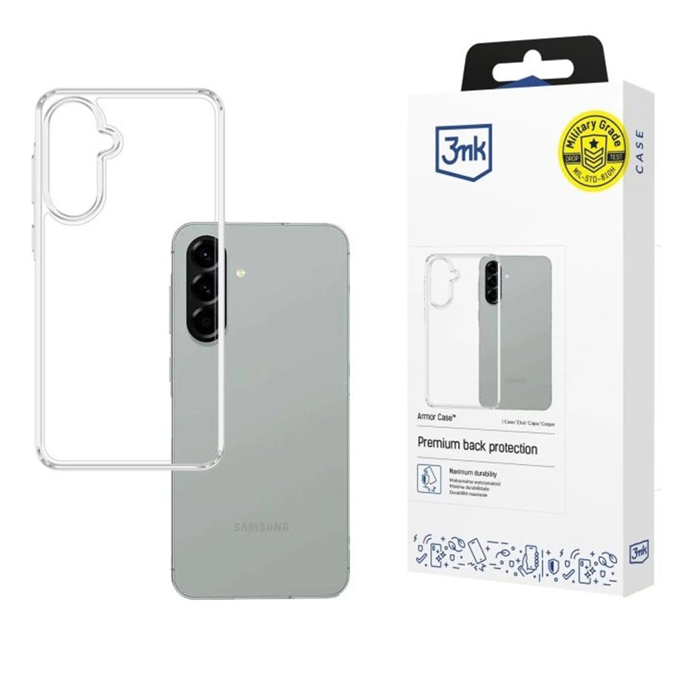 Étui pour Samsung Galaxy A57 5G, 3MK, Armor, Transparent